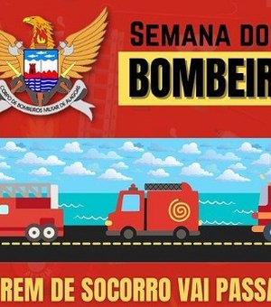 Em comemoração, trens de socorro dos Bombeiros farão 'desfile' em Maceió