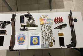 Após troca de tiros, ação policial prende integrantes de organização criminosa e apreende material