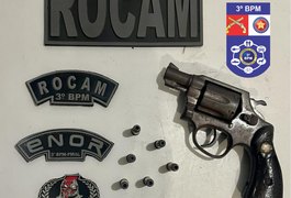 Homem é preso por porte ilegal de arma de fogo no Agreste alagoano