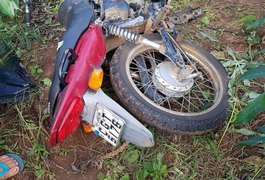 PM recupera moto roubada em Lagoa da Canoa