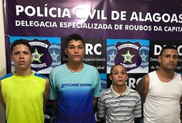 Polícia prende suspeitos com objetos roubados, drogas e medicamentos controlados