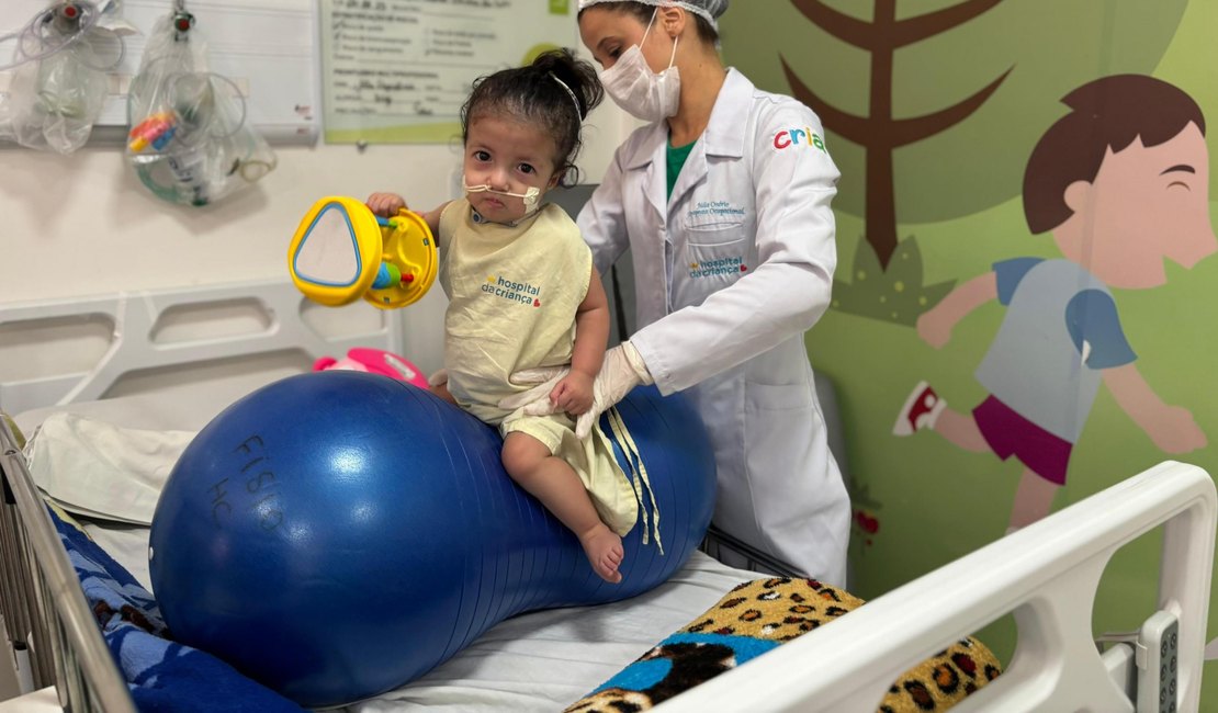 Terapia ocupacional transforma vidas de pacientes internados no Hospital da Criança de Alagoas