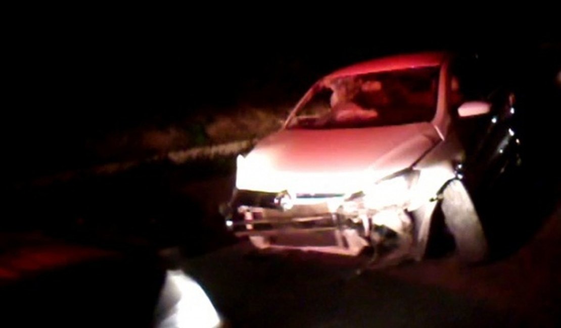 Motociclista tem corpo dilacerado em grave acidente na BR-104