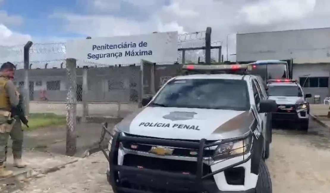 Detentos que comandam crimes no sistema prisional são transferidos para Presídio do Agreste