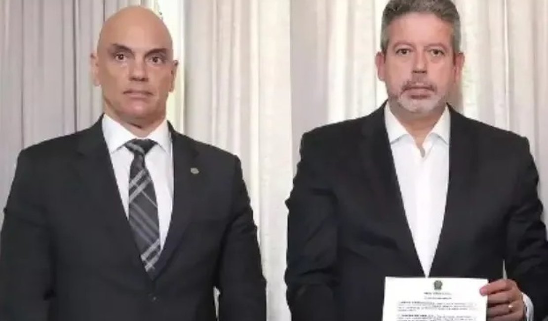 Ministro Alexandre de Moraes convida deputado Arthur Lira para acompanhar apuração dos votos na sede do TSE