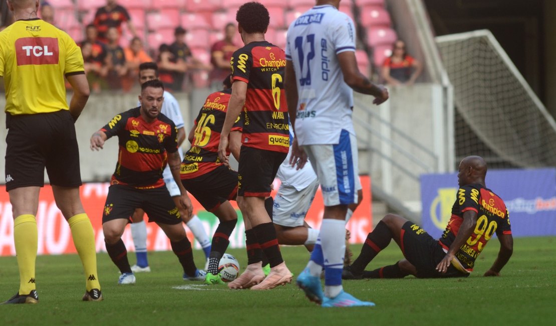 CSA é goleado pelo Sport e não consegue deixar a zona de rebaixamento da Série B