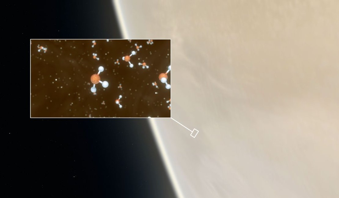 Molécula rara em Vênus pode sinalizar presença de vida extraterrestre