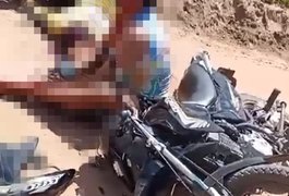 Acidente envolvendo duas motos deixa um homem morto e outro gravemente ferido no Agreste