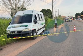 Acidente grave, envolvendo moto, carro e van deixa vítima fatal na AL 115, Arapiraca; assista