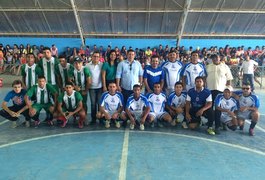 Prefeito Fabinho Aurélio participa da abertura de Torneio Escolar em Girau do Ponciano
