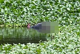 Corpo masculino é encontrando boiando no Rio Ipanema, em Batalha