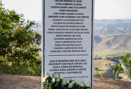 Memorial na Serra da Barriga homenageia vítimas da tragédia
