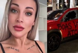 VÍDEO: Andressa Urach destrói carro e apartamento após descobrir que marido produz conteúdo adulto: 'Quebrei mesmo'
