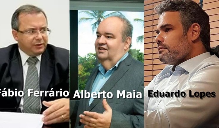 Fábio Ferrario, Alberto Maya e Eduardo Lopes são escolhidos para tentar vaga no TJ Alagoas