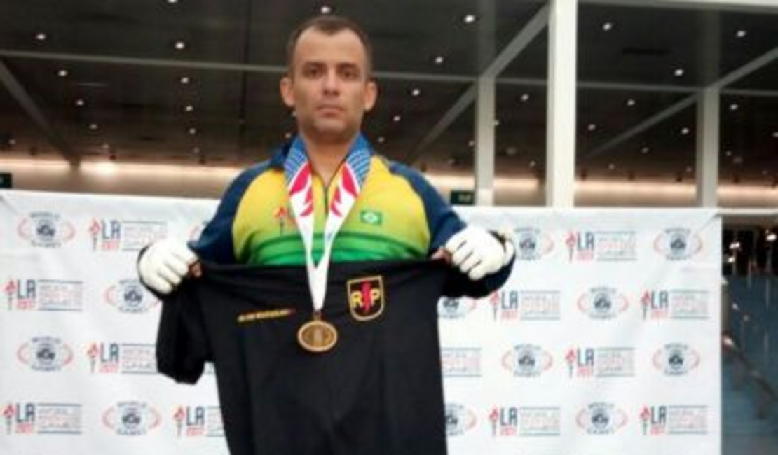 Soldado da PM-AL conquista duas medalhas no ‘World Police and Fire Games’, nos EUA