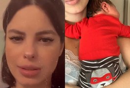Sthefany Brito fala de dor para amamentar: 'Parece fim do mundo!'