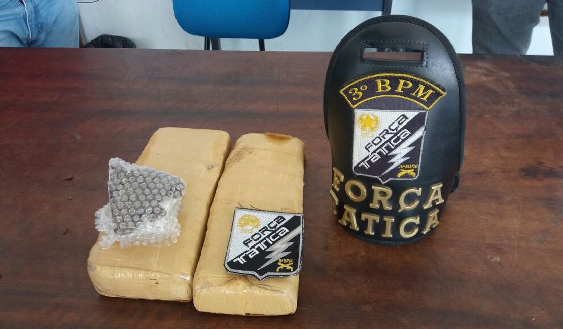 Operação policial prende chefe de tráfico em Arapiraca