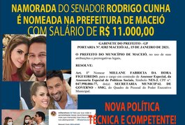 Nomeação de cantora Millane, namorada de Rodrigo Cunha, causa polêmica nas redes sociais