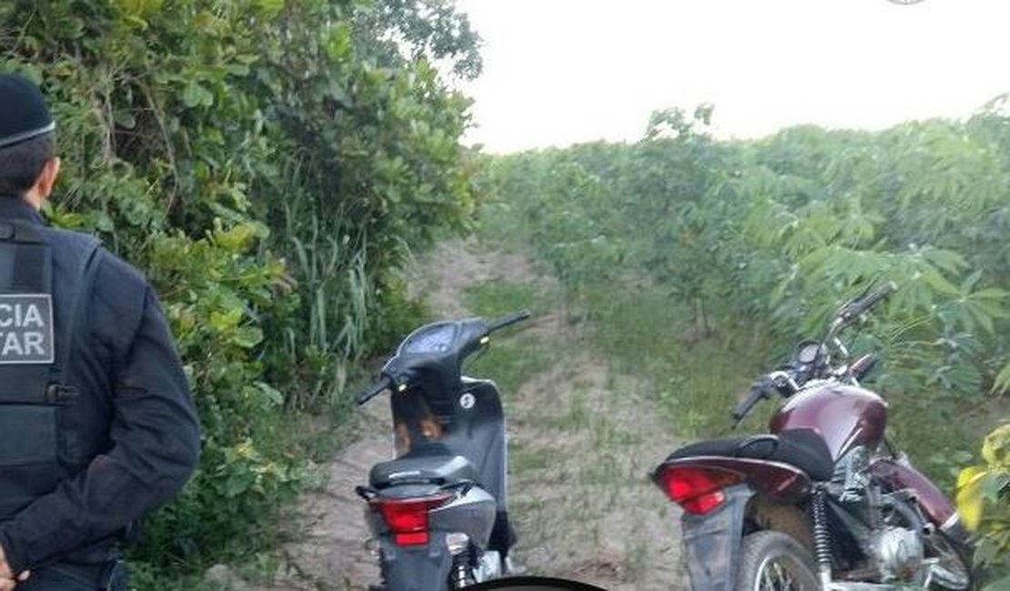 Pelopes apreende adolescente com motos roubadas em Arapiraca