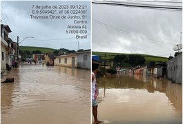Sobe para 24 mil o número de desabrigados e desalojados em Alagoas