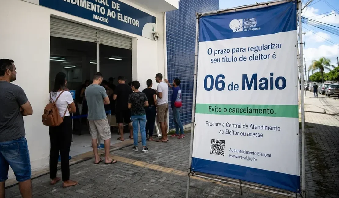 TRE Alagoas realiza mutirão de atendimento em Maceió neste domingo, 26