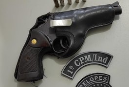 Suspeito de 25 anos é preso por posse ilegal de arma em Anadia