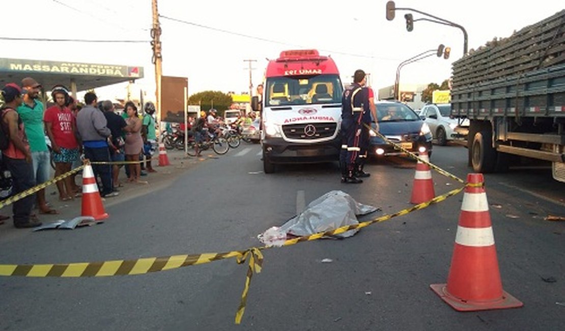 Condutor avança sinal e provoca acidente com vítima fatal na AL-220, em Arapiraca