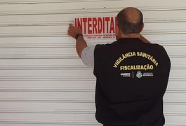 Operação interdita sete farmácias em Arapiraca por irregularidades