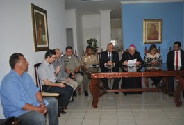Coletiva com Bispo Dom Valério discute violência nas igrejas