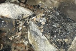 Incêndio deixa três residências totalmente destruídas no interior de Alagoas
