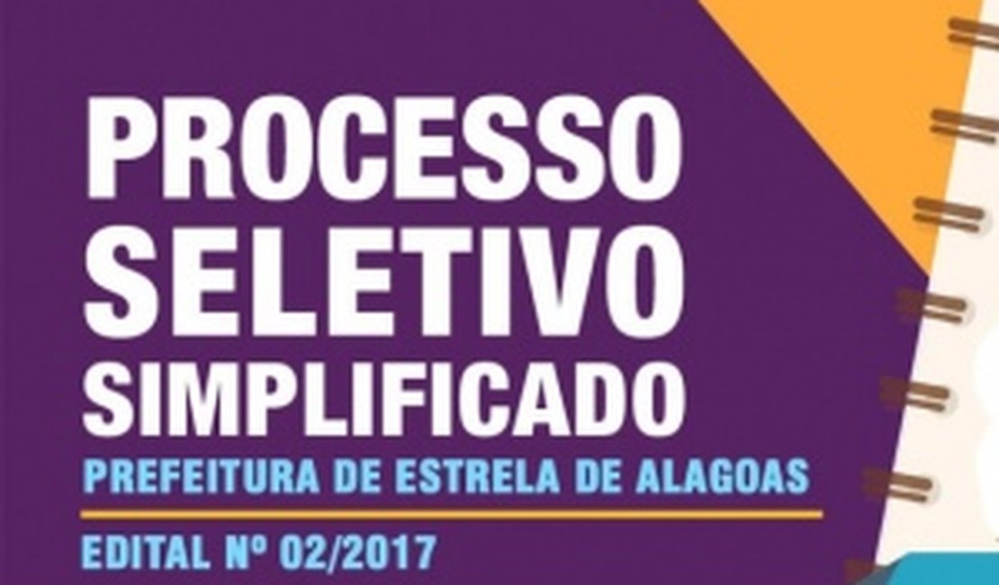 Prefeitura de Estrela de Alagoas divulga edital de concurso com 99 vagas