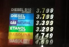 Preço alto da gasolina vendida nos postos de Arapiraca gera indignação e suspeitas