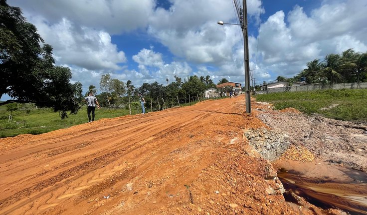 Penedo intensifica obras de recuperação após chuvas na zona rural