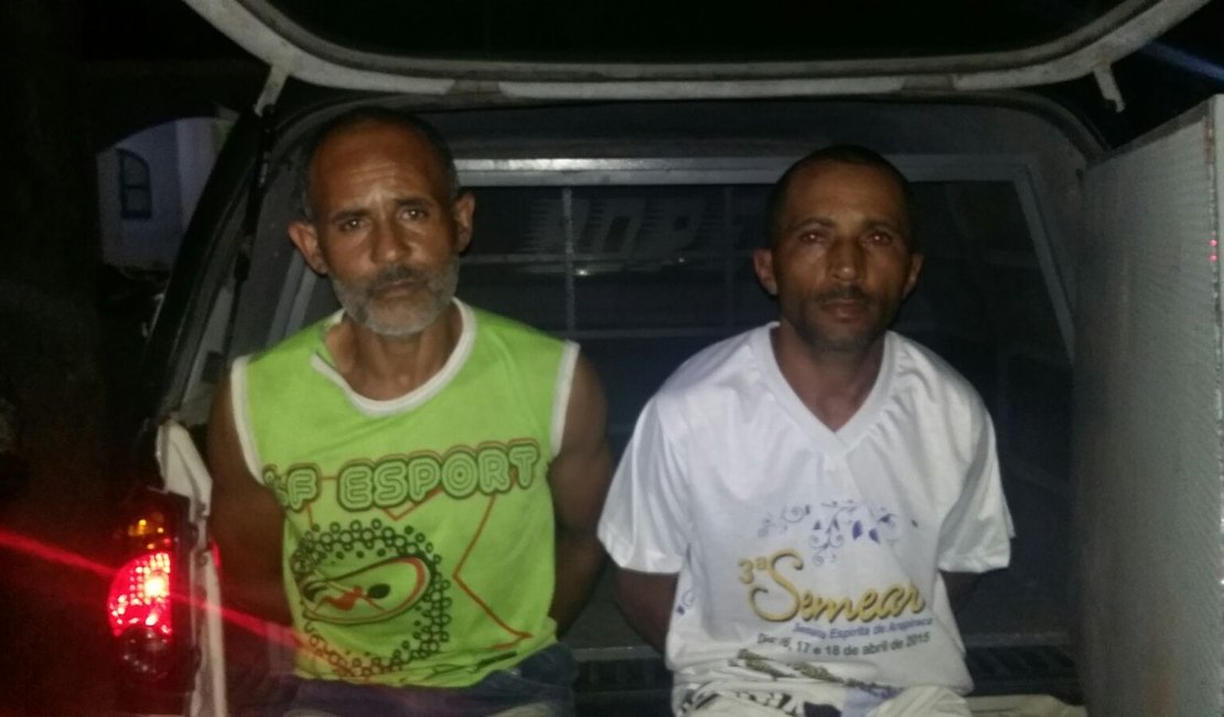 Operação do 3° BPM prende dois homens por tráfico de drogas em Arapiraca