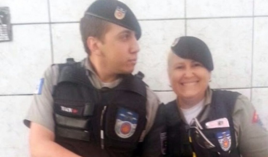 Tal mãe, tal filho: jovem policial segue os passos da mãe na PMAL