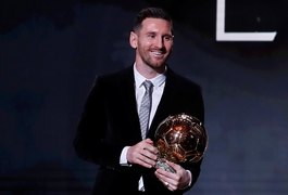 Messi conquista Bola de Ouro pela sexta vez