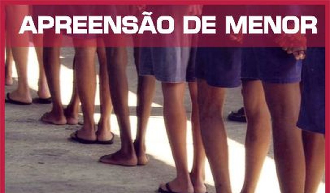 Polícia apreende menores por tentativa de roubo em Atalaia