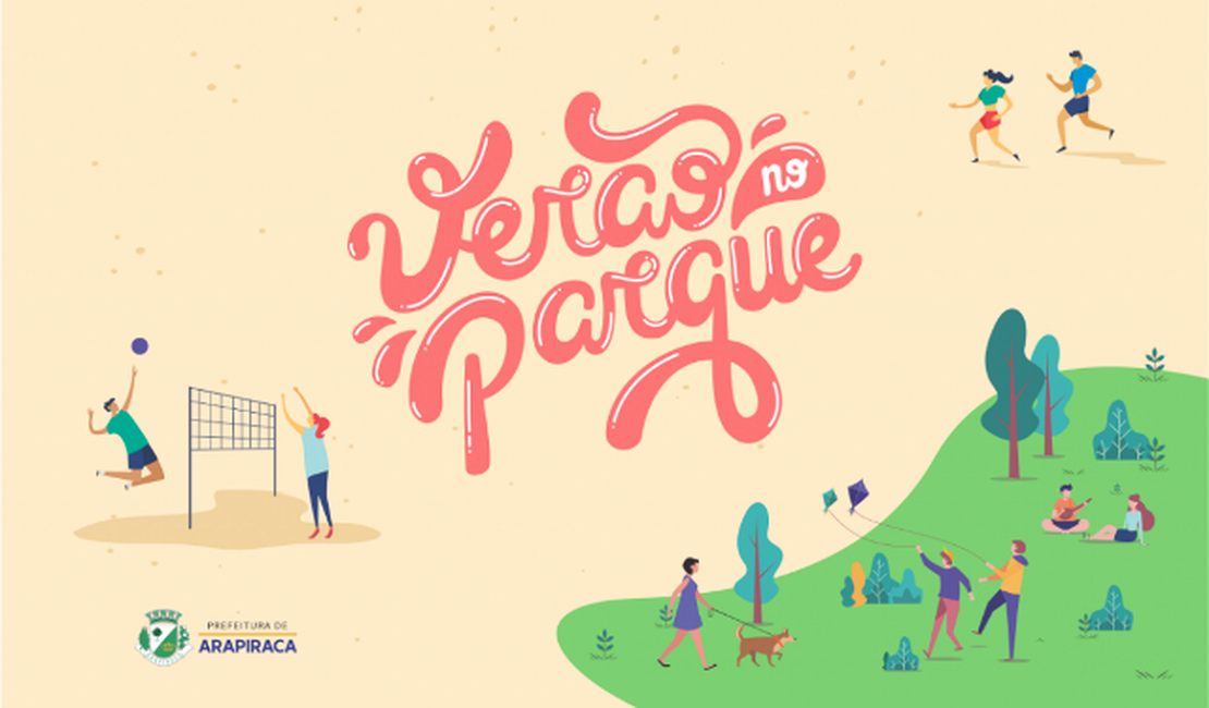 Prefeitura de Arapiraca abre inscrições para atividades esportivas do projeto Verão no Parque