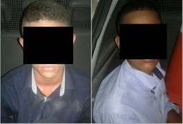 Menores são apreendidos suspeitos em tentativa de assalto em Arapiraca