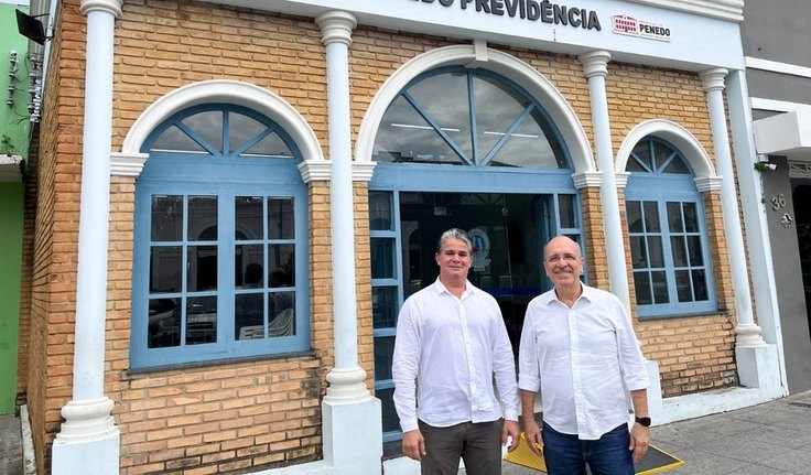 Prefeito Ronaldo Lopes reúne-se com presidente do Instituto Penedo Previdência