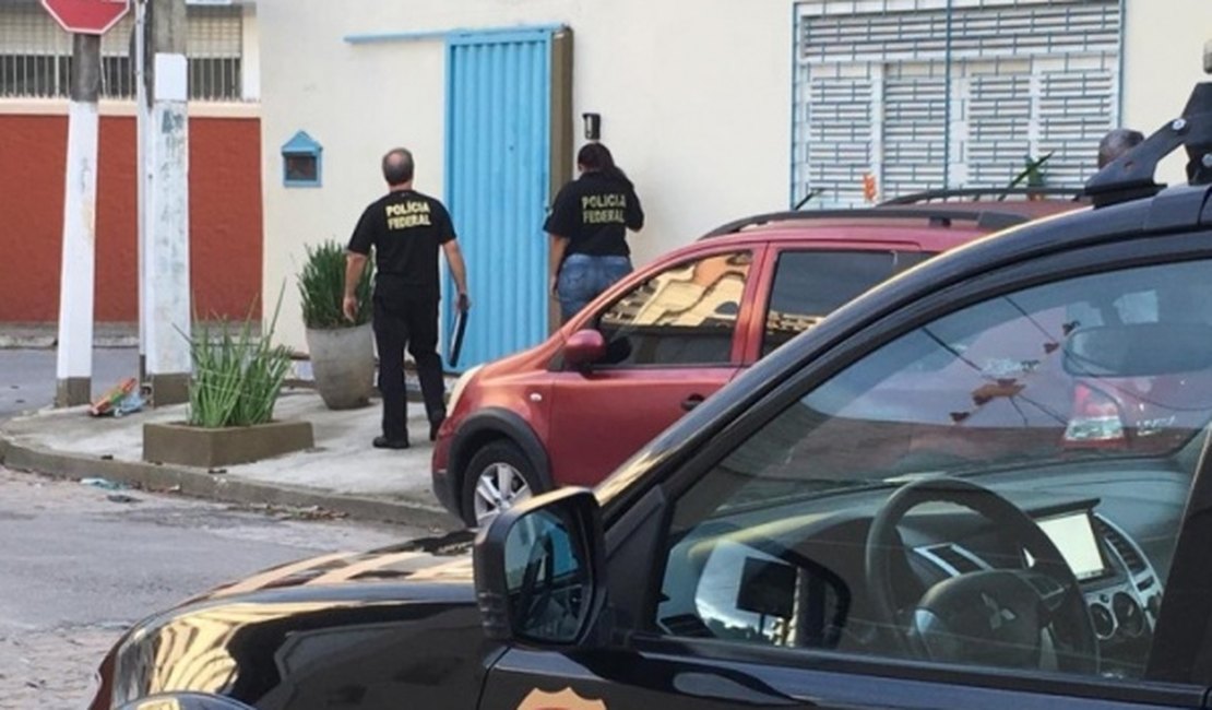 PF/AL cumpre mandados contra acusados de lesar patrimônio da Caixa Econômica