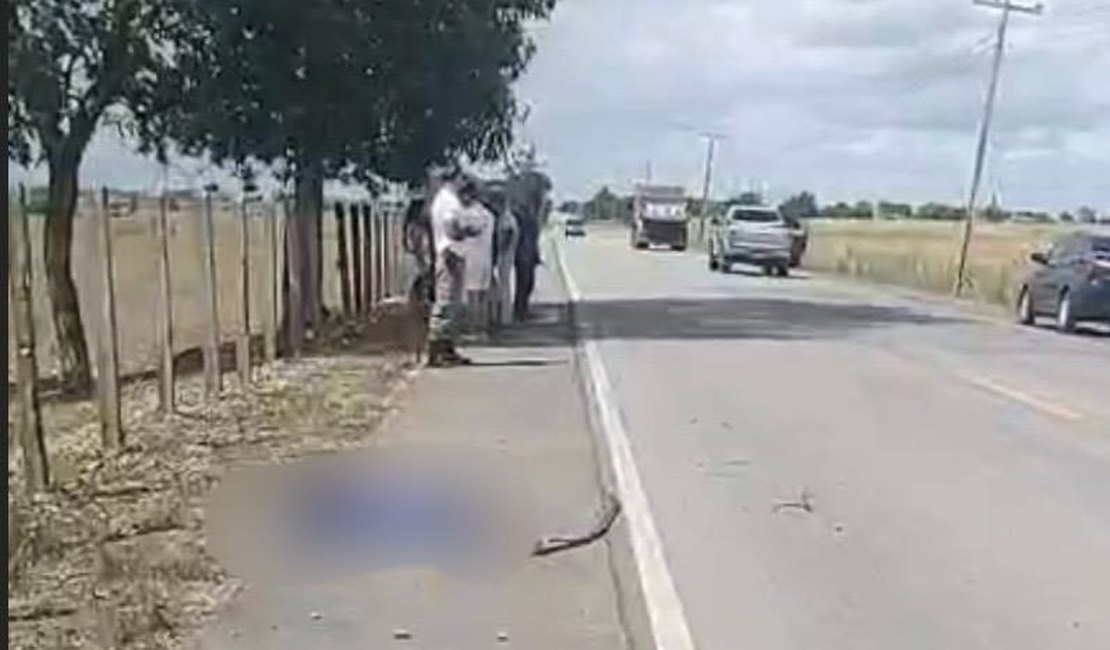 Motociclista morre após perder controle da moto no interior de Alagoas