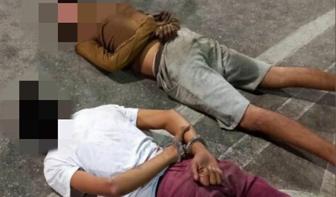 Jovens são detidos após assalto a pedestre em União dos Palmares