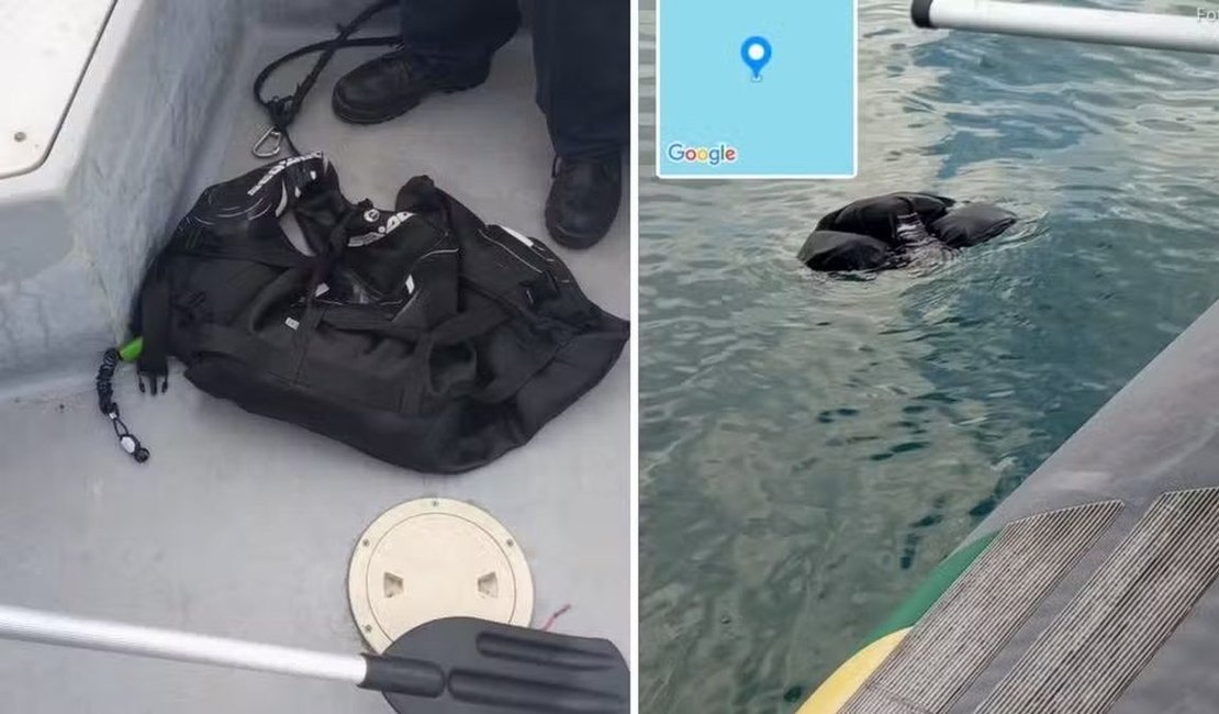 Marinha acha colete no mar durante buscas por desaparecido em Ilhabela