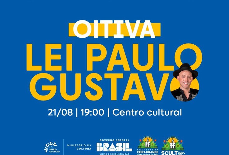 Prefeitura de Feira Grande convida fazedores de cultura para discutir a Lei Paulo Gustavo