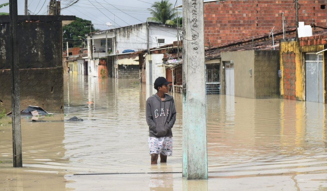 Mais de 23 mil pessoas estão desabrigadas ou desalojadas em Alagoas; veja o número de cada município