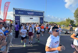 Corrida da Emancipação marca início das festividades pelos 101 anos de Arapiraca, na manhã desta quinta-feira, 30
