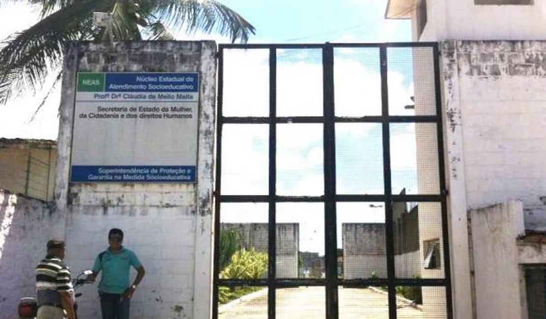 Dez menores infratores fogem de unidade de internação, em Maceió