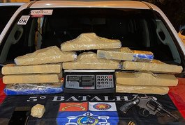 Troca de tiros com a polícia termina com suspeito ferido e outro preso, em Maceió