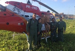 Adolescentes são salvos de afogamento por Grupamento Aéreo em Jacarecica